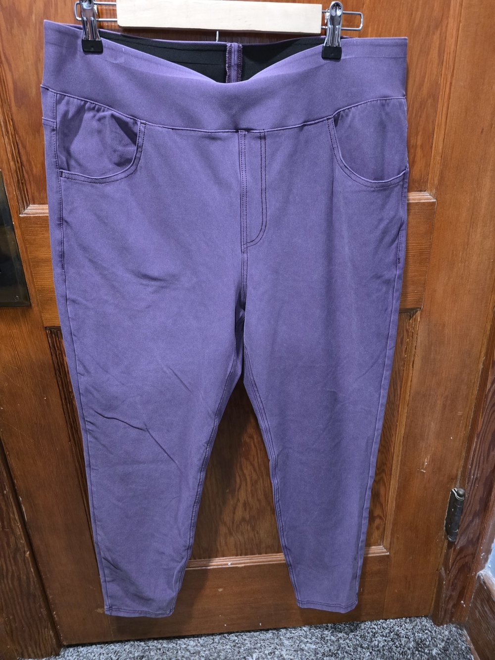 HALARA Plum High-Waist Leggings